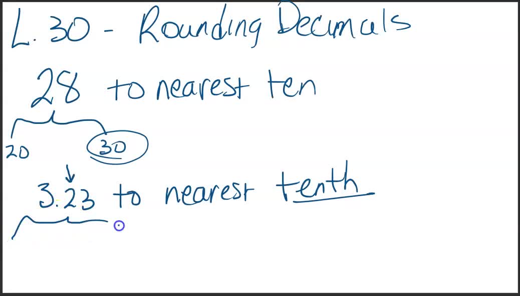 Math F - Lesson 30 - Worksheet 19