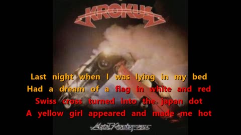 Krokus - Tokyo Nights {the karaoke lights}