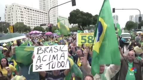 Brazil's Bolsonaro Tells Protesters To Lift Blockades