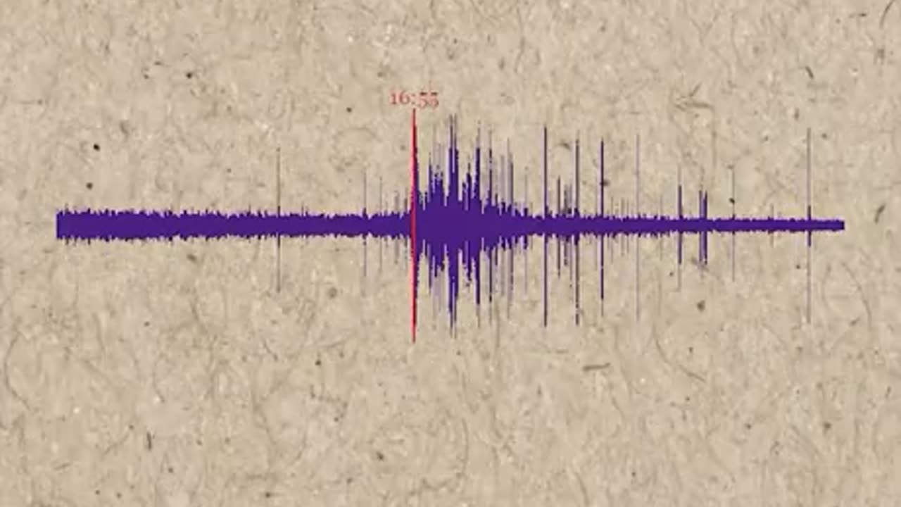 If the human ear could hear seismic activity