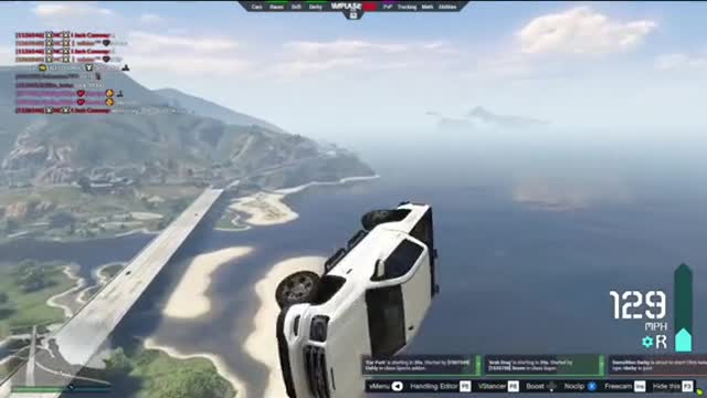 Jumping Over TheMilitaryBase...Usinga Truck....GTAO...০