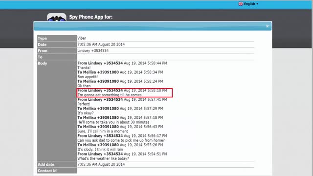 Viber spy, Viber tracker