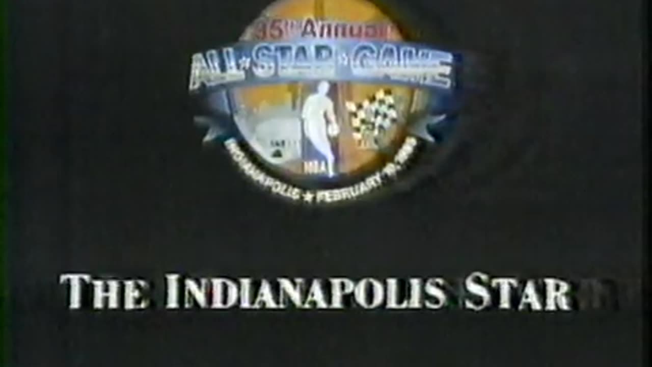 November 22, 1984 - Ad for 1985 NBA All-Star Game in Indianapolis