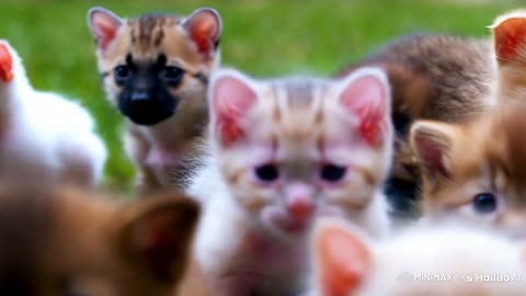 Fluffy Baby kittens Having the Time of Their Lives! 🐱🐶🐣💖