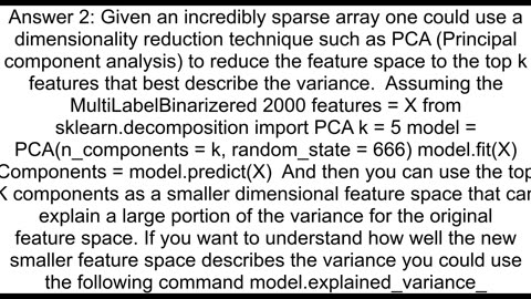 Encode a categorical feature with multiple categories per example