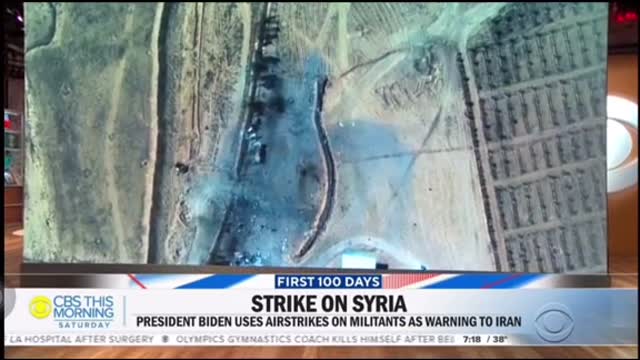 Biden “Warns ”Iran to be Careful After Strikes in Syria