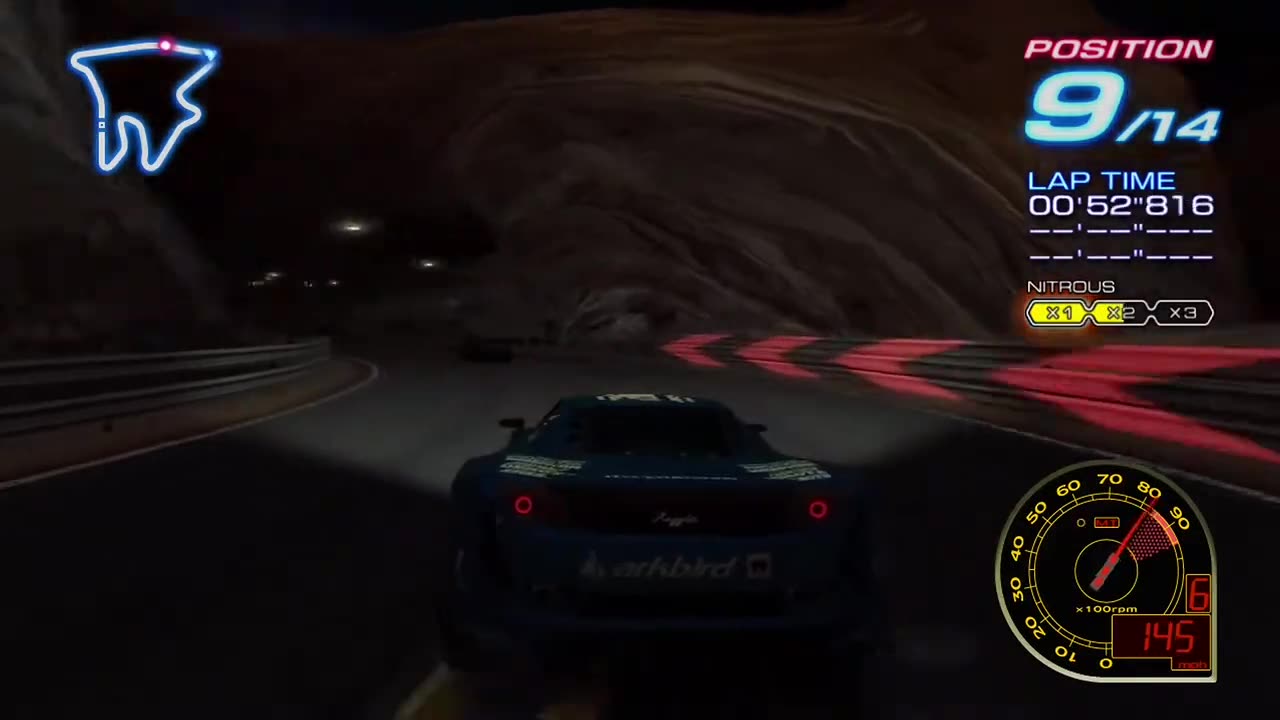 Ridge Racer 6 Advanced Route #12 Gameplay(Career Walkthrough)