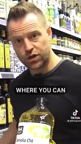 Never use Canola Oil