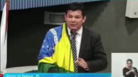 DEPUTADO ELEITO, GILVAN DA FEDERAL, DEFENDE O BRASIL