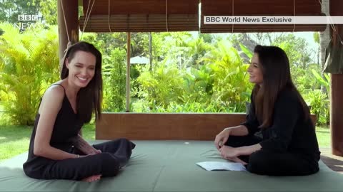 Angelina Jolie on divorce, film and Cambodia- BBC News