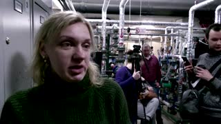 Kyiv residents take shelter over air raid threats