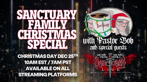 Sanctuary Family Christmas Special CHRISTMAS DAY #SanctuaryLive