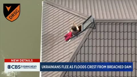 Thousands displaced after dam is destroyed in Ukraine