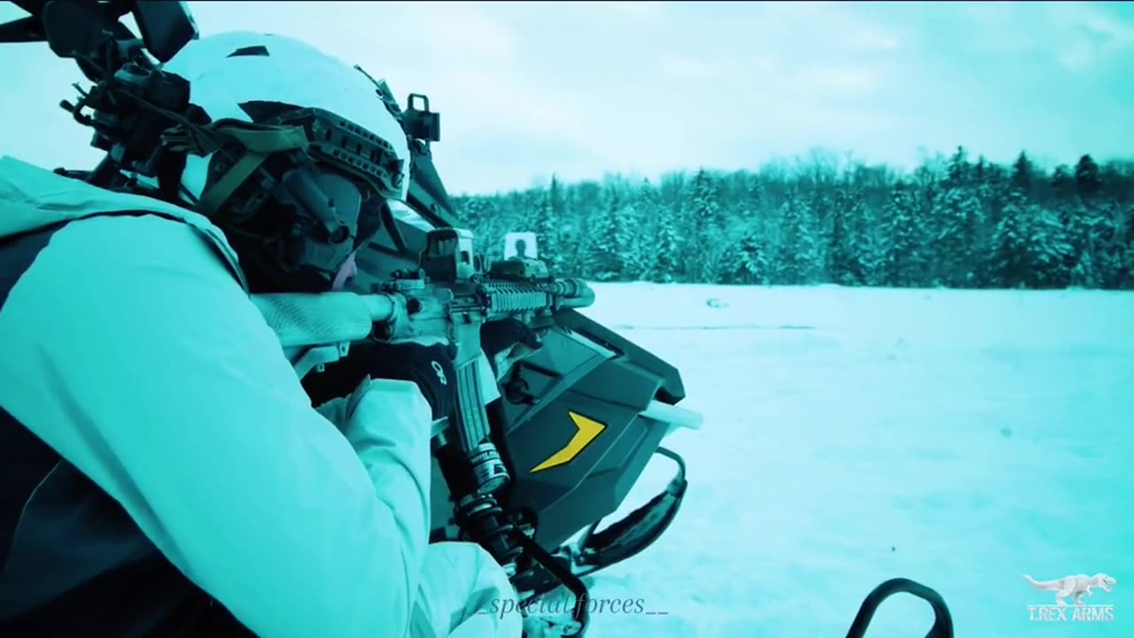 T.REX Arms Training ( Snow Tactical Training ) Special Ops