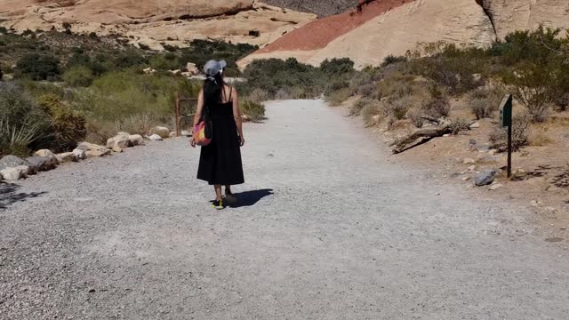 Mountain Stroll at Red Rock Canyon