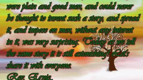 Daily Message from Rev. Ernie, December 13 2022