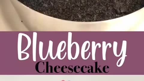 Blueberry chesscake