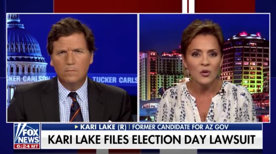 Kari Lake Files Election Day Lawsuit