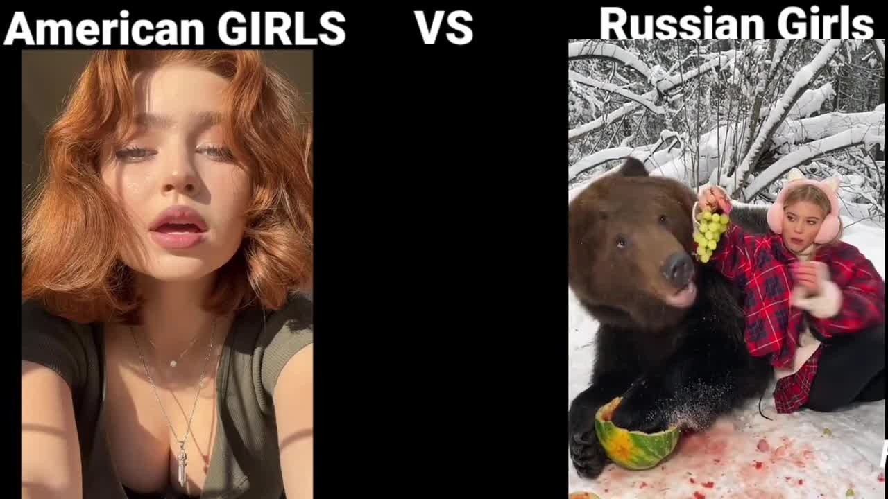 American Girls vs Russian Girls