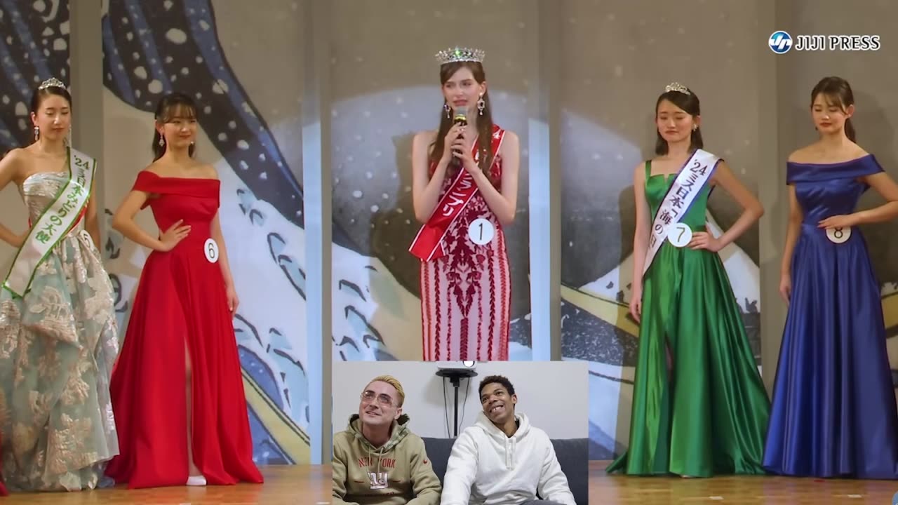 Miss Japan 2024 is WHITE/UKRAINIAN?