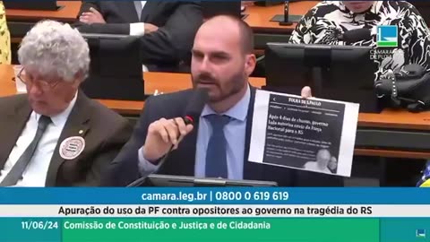 Agora pouco confrontei Paulo Pimenta por ter me denunciado por fake news - que não era mentira.