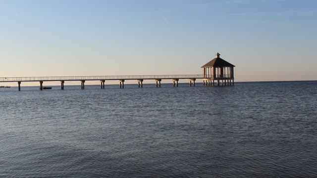 Sunset Pier at the Beach