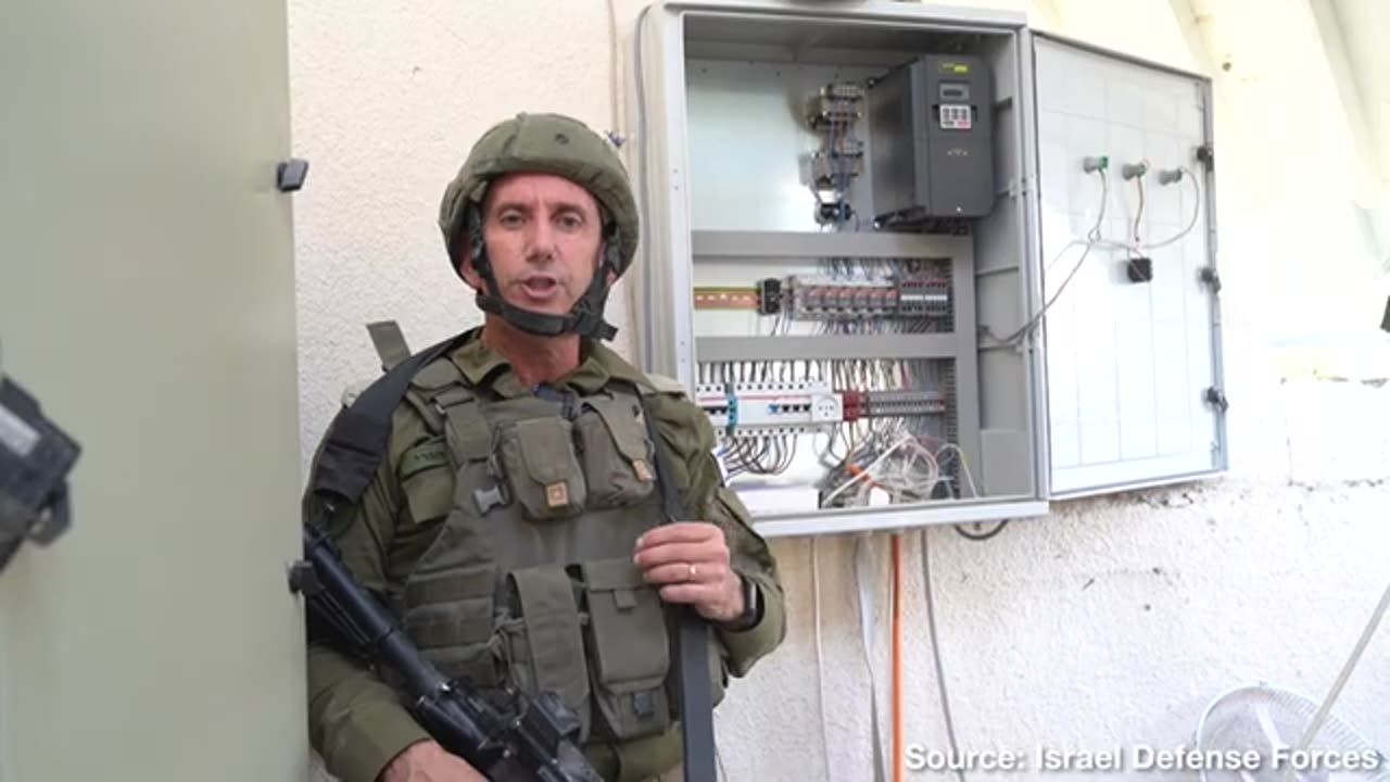 IDF Reveals Hamas Tunnels Under Children's Hospital Where It Says Hostages Were