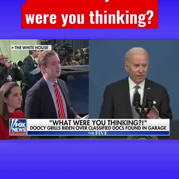 Peter Doocy What were you thinking