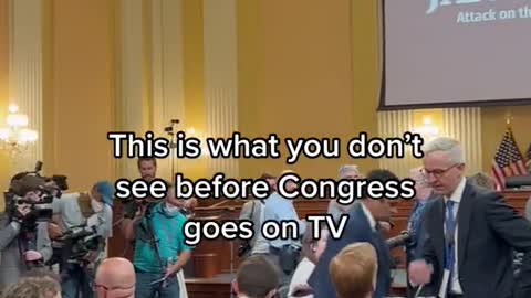 This is what you don't see before Congress goes on TV