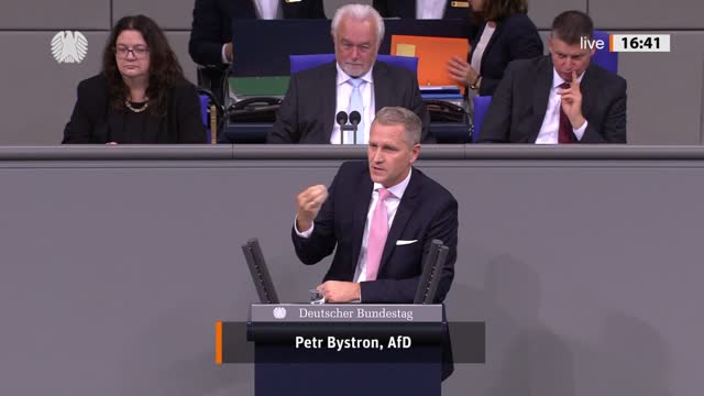 Petr Bystron Rede vom 10.11.2022 - Deutschlands strategische Souveränität - neue Chinastrategie