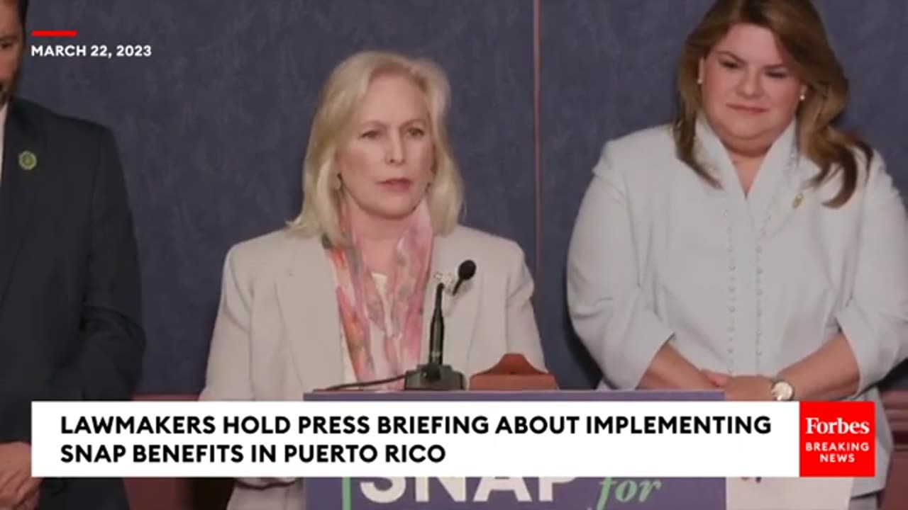 Lawmakers Hold Press Conference To Advocate For The Implementation Of SNAP Benefits In Puerto Rico