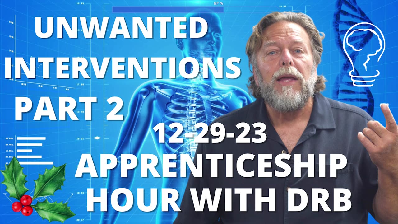 "Apprenticeship Hour with DrB" LIVE Workshop Announcement (12/29/23)