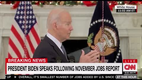 Biden says he has a cold because his grandson