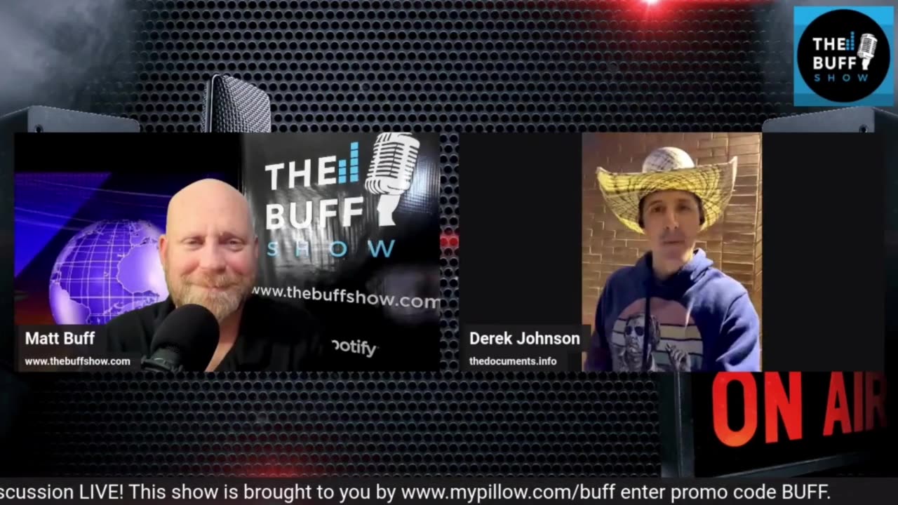 DEREK JOHNSON~JUAN O SAVIN HOSTED BY MATT BUFF