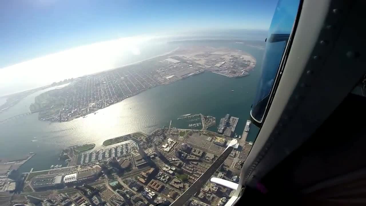 Skydiving Innovations USS Midway Santa Jump