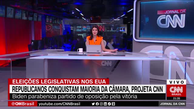 Republicanos conquistam maioria da Câmara nos EUA, projeta CNN | JORNAL DA CNN