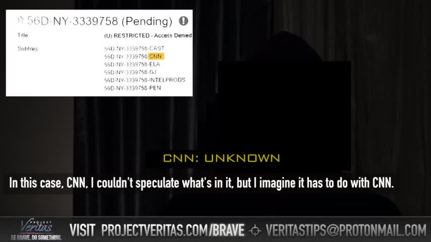 Project Veritas: FBI LEAKS Docs Showing Bureau Targeting “News Media” Under "Sensitive Investigative Matters"