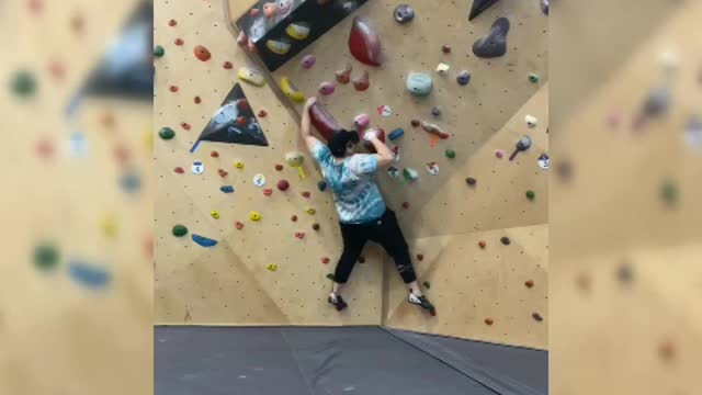 V2 climb!