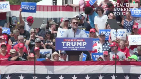 Former SC Lt. Gov. André Bauer Speaks at Trump Rally in Pickens, SC