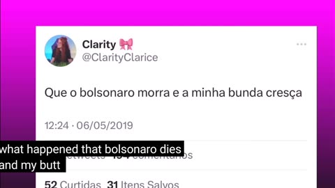 STREAMER WHO WISHED BOLSONARO DEATH DIES FIRST by Oliver Noronha