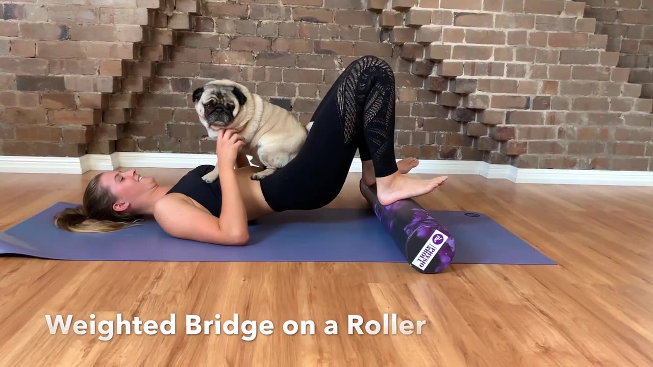 weighted bridge on a roller