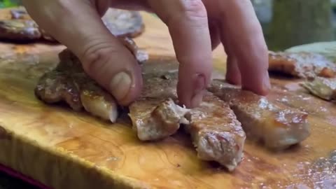 Amazing Outdoor Cooking! #short