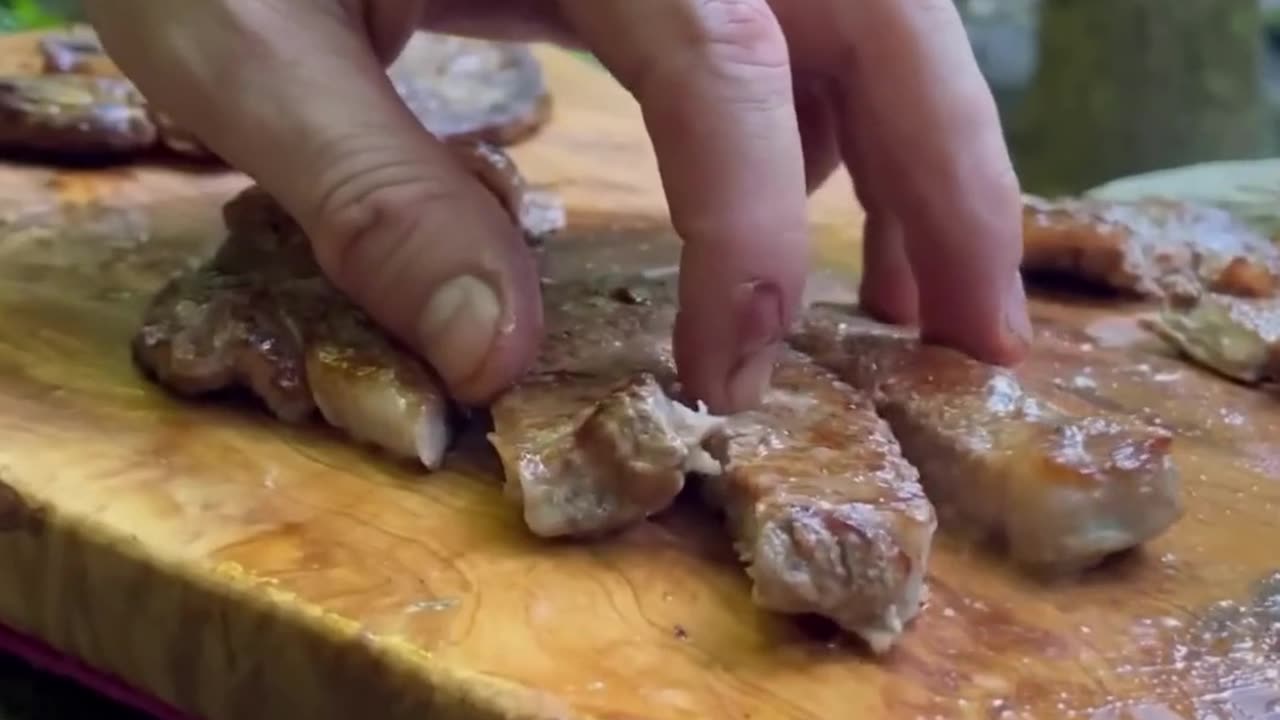 Amazing Outdoor Cooking! #short