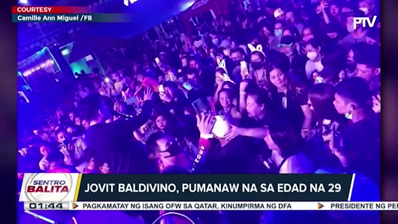 Jovit Baldivino, pumanaw na sa edad na 29