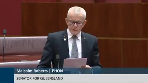 Senator Malcolm Roberts goes over the peer reviewed data showing testing of samples of the jab show contamination with genetic material unrelated to the jab is ten times higher than approved levels!