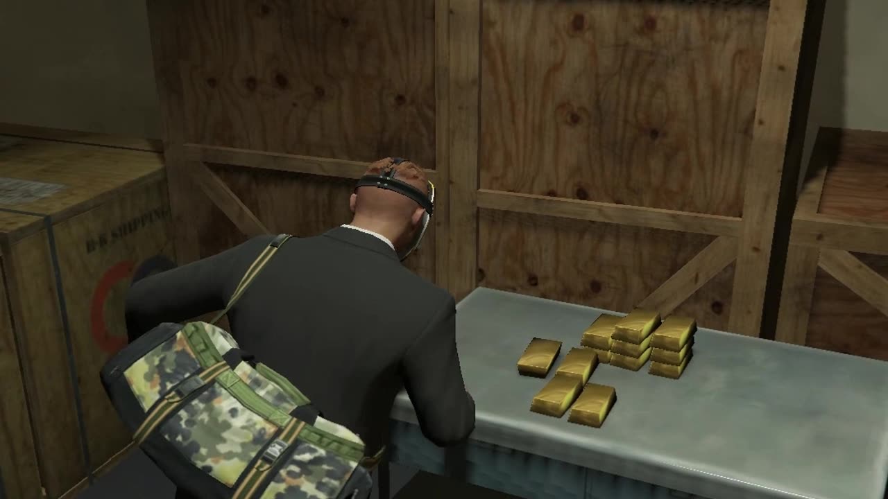 Grand theft auto V "5million(GOLD)" Robbery - Masoomxlive