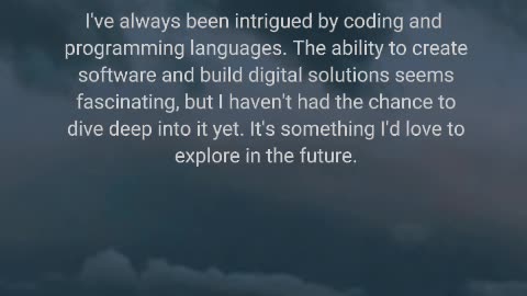 Ask To Chatgpt (AI) P 29| Something you've always wanted to learn but haven't had the chance to yet?