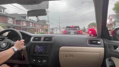 Rainy day cruise ASMR