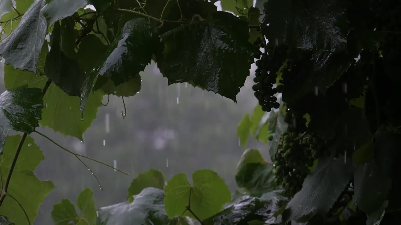 Relaxing Rain Sounds | Peaceful Video with Light Rainfall