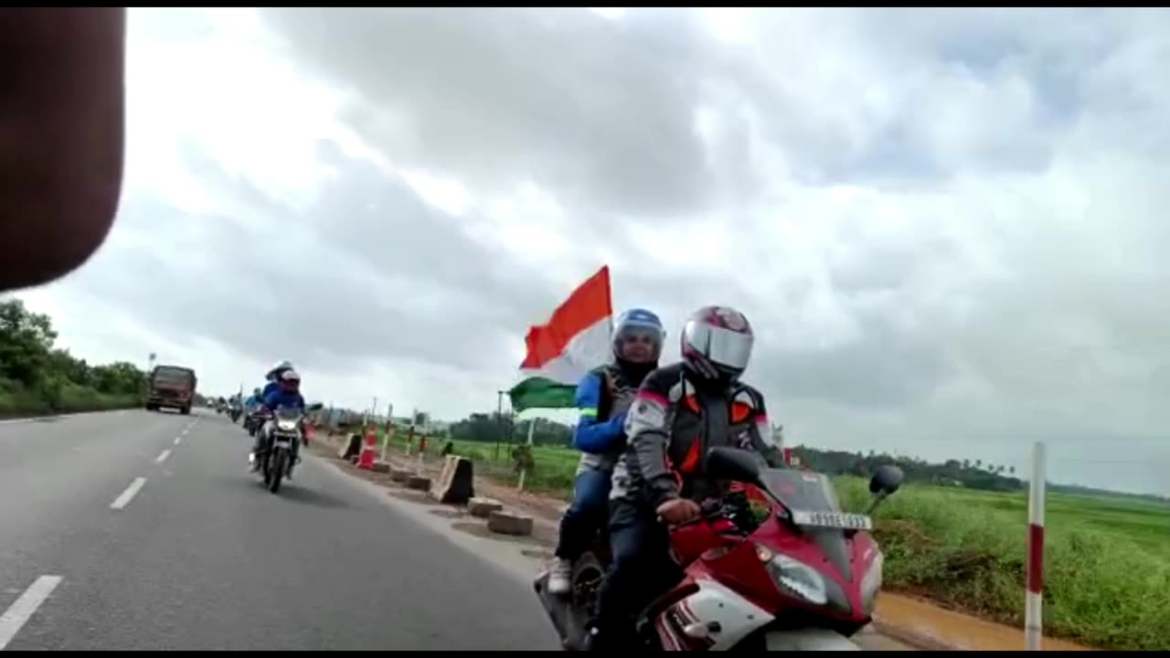 Sunday ride with friend